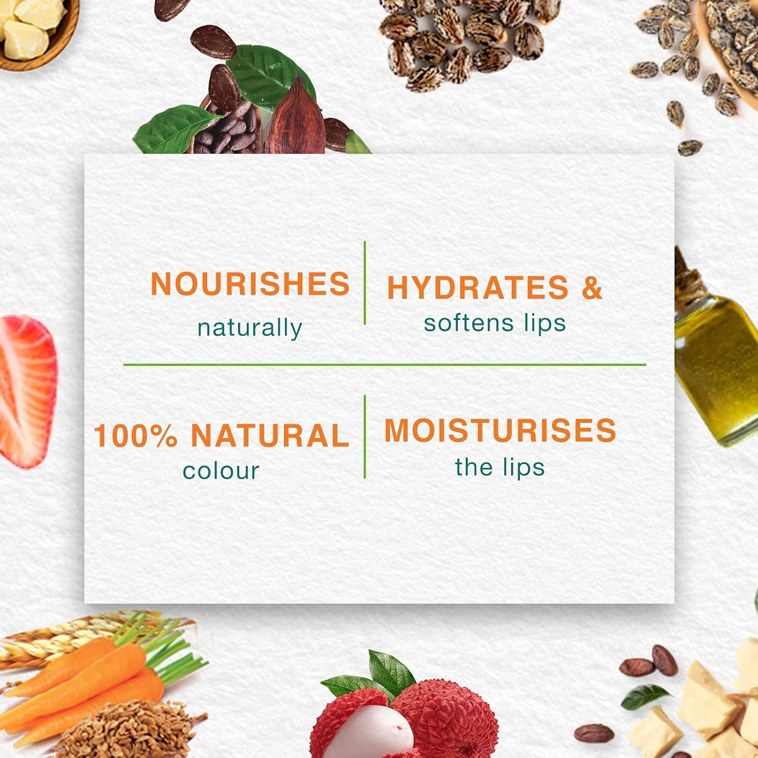 Himalaya Rich Cocoa Butter Lip Care Lip Balm, 4.5g - Natural - Image 4