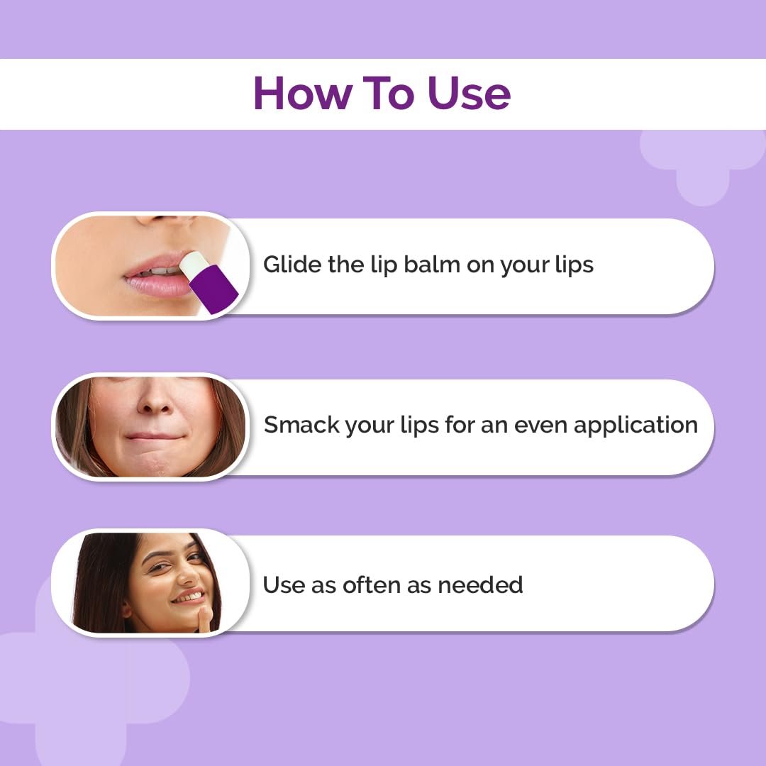 The Derma Co 1% Ceramide Complex Lip Balm with Ceramides & Vitamin E, SPF 30 PA++ for Dry & Chapped Lips - 4g - Image 7