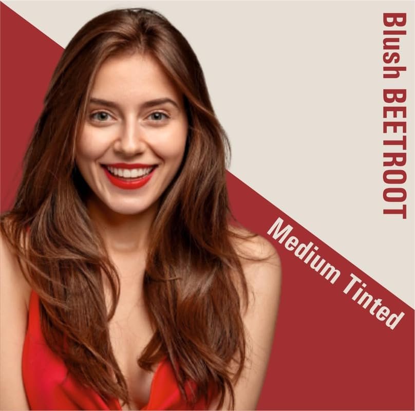 VELLASIO Beetroot Lip Balm For Dark Lips To Lighten With Spf 30, Shea Butter, And Vitamin E Lip Balm Best For Both Women And Men (15Gms), Red - Image 3