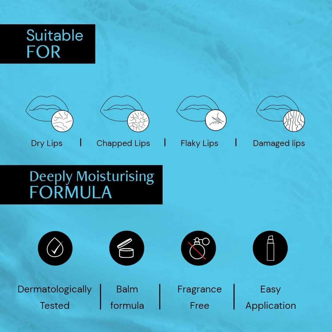 Deconstruct Hyaluronic Acid Lip Balm With 1% Cupuacu Butter | For Fuller lips, Dry Lips, Reduces Flakiness | Protects & Nourishes Dry Chapped Lips | Lip Balm For Women & Men | 4gm - Image 6