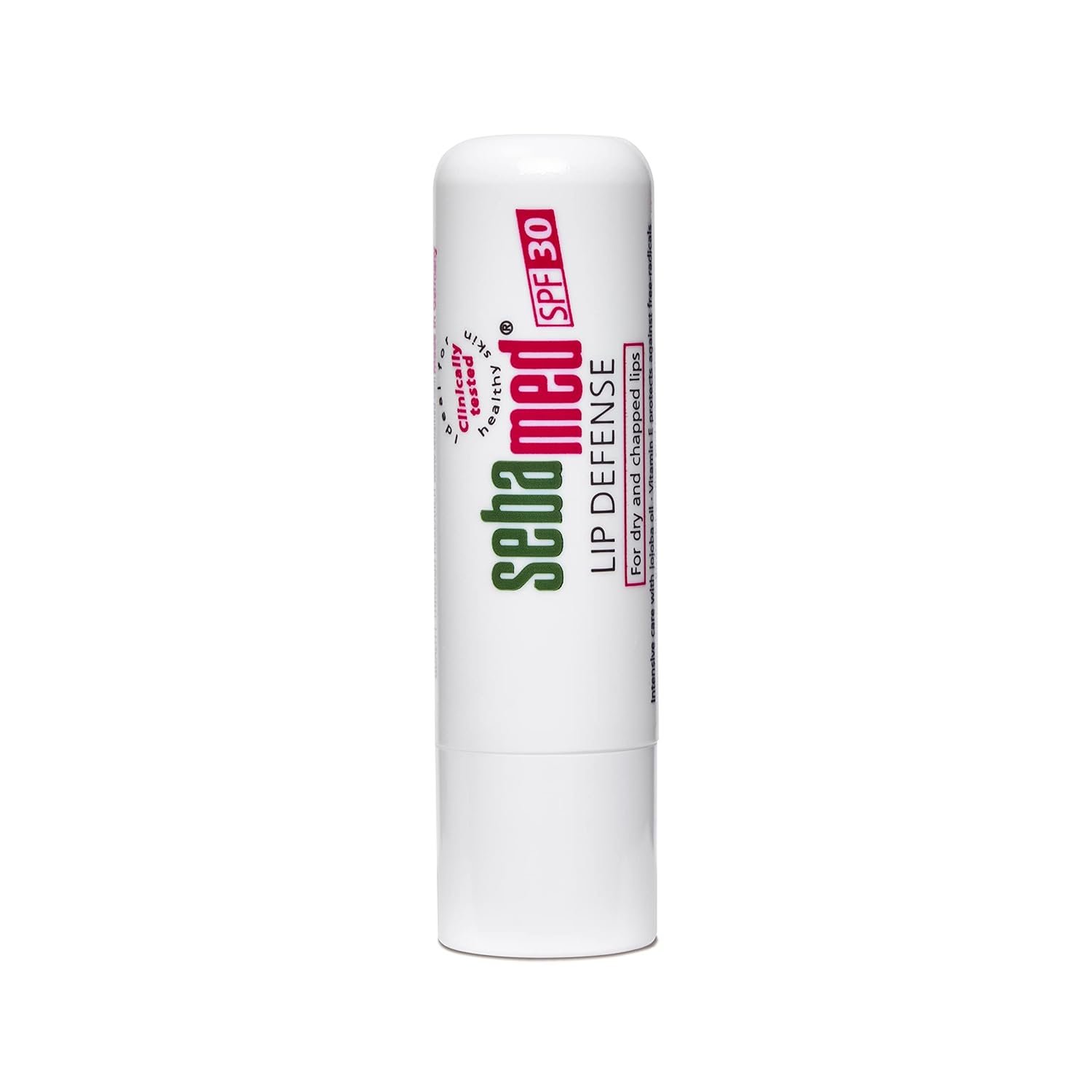 Sebamed Lip Defense Lip balm with SPF 30 + Vit E | Regenerates dry, chapped lips quickly & effectively | Intensive care with Vit E, Jojoba Oil & Chamomile |Dermatologically & clinically tested | For Men & Women | Free from Mineral Oil, Parabens l 4.8 gm - Image 2