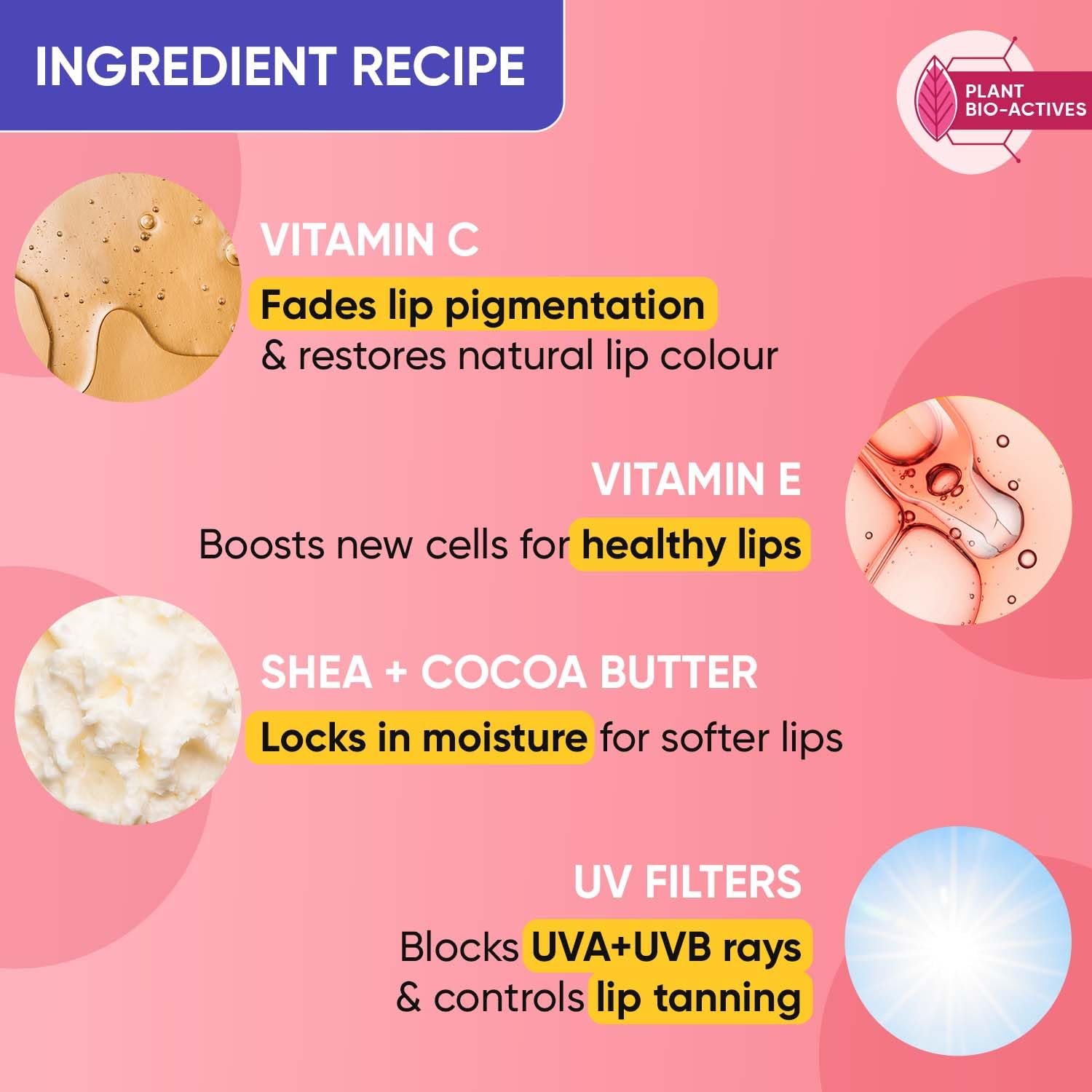 DOT & KEY Dot&Key Cherry Lip Balm Spf 30(12Gm)|Moisturization|For Smooth Soft Lips|Shea Butter With Vitamin E|Tinted Balm For Glossy,Buttery Soft Lips|With Vitamin C For Dark Lips|Lip Balm For Women - Image 3