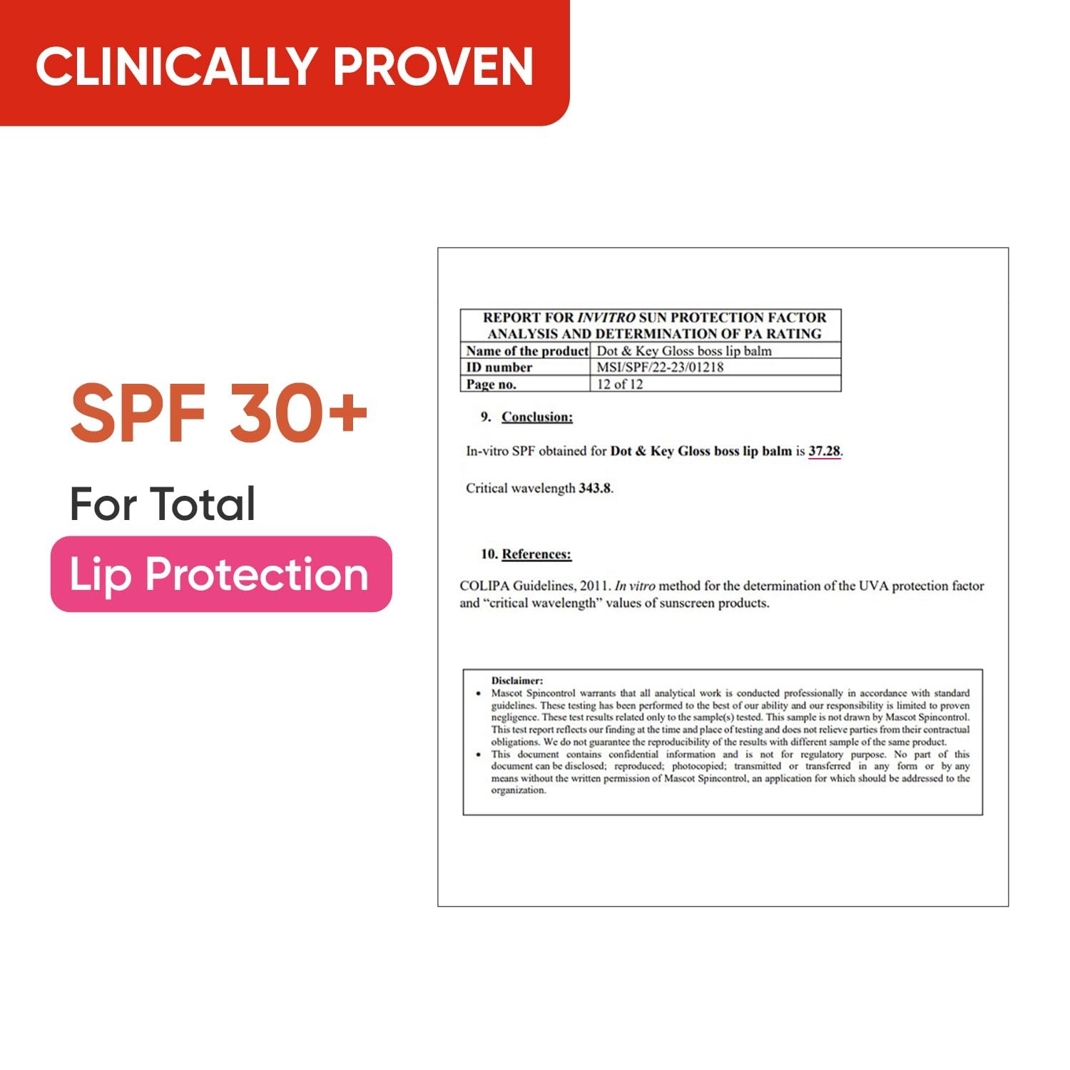 DOT & KEY Dot&Key Salted Caramel Tinted Lip Balm(12Gm)|With Spf 30|Lightweight&Non Sticky|Lip Balm For Women For Soft Smooth&Sun Protected Lips|Fades Lip Pigmentation|Deeply Moisturizes Dry Lips - Image 2