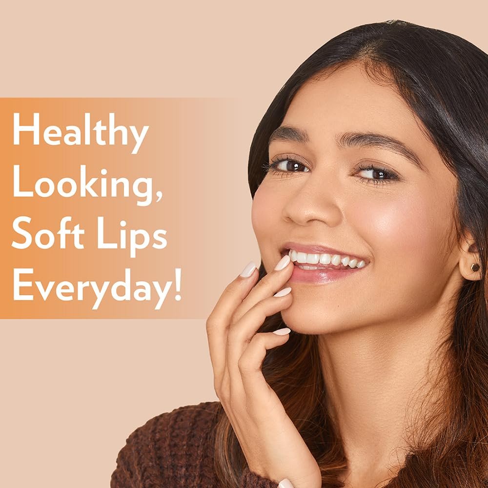 Vaseline Lip Tins Cocoa Butter, 17G|Infused With Cocoa Butter For Hydration & Glossy Shine, Transparent - Image 3