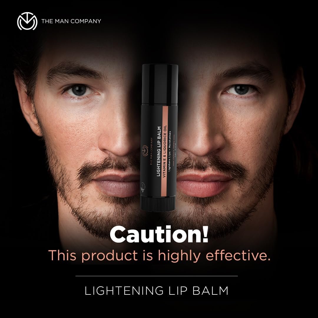The Man Company Lip Balm for Dry, Chapped, Dark and Smoky Lips - 4gm | Moisturizes, Nourishes & Soften Lips with the power of Vitamin E, Coconut & Olive Oil - Image 4