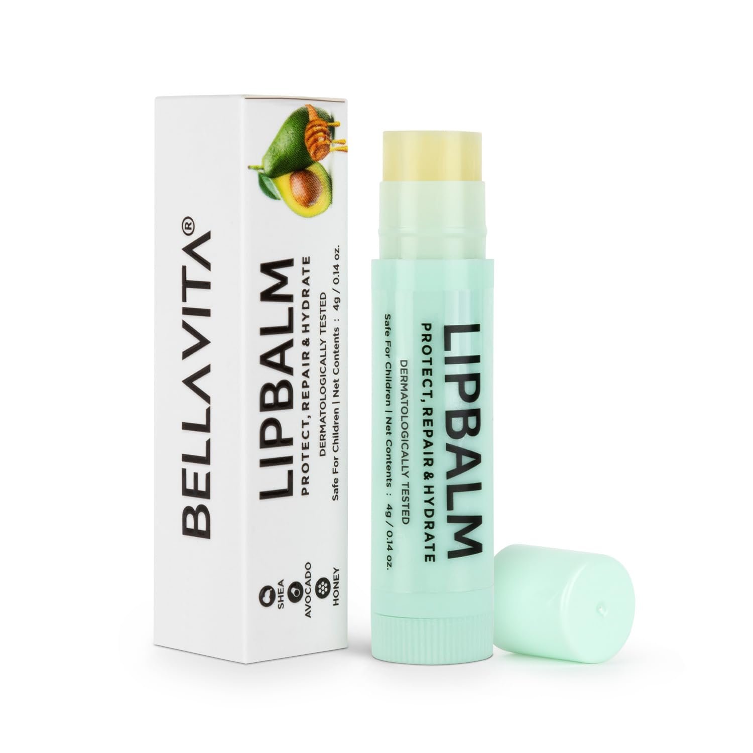 Bella Vita Organic Natural LipBalm for Dry Damaged & Chapped Lips Enriched with Shea Butter, Avocado 4 gm - Image 6