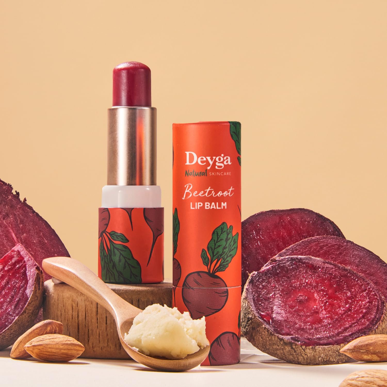 Deyga Beetroot Stick Lip Balm | Tinted Lip Care | For Dry & Chapped Lips | For Women & Men - Image 9