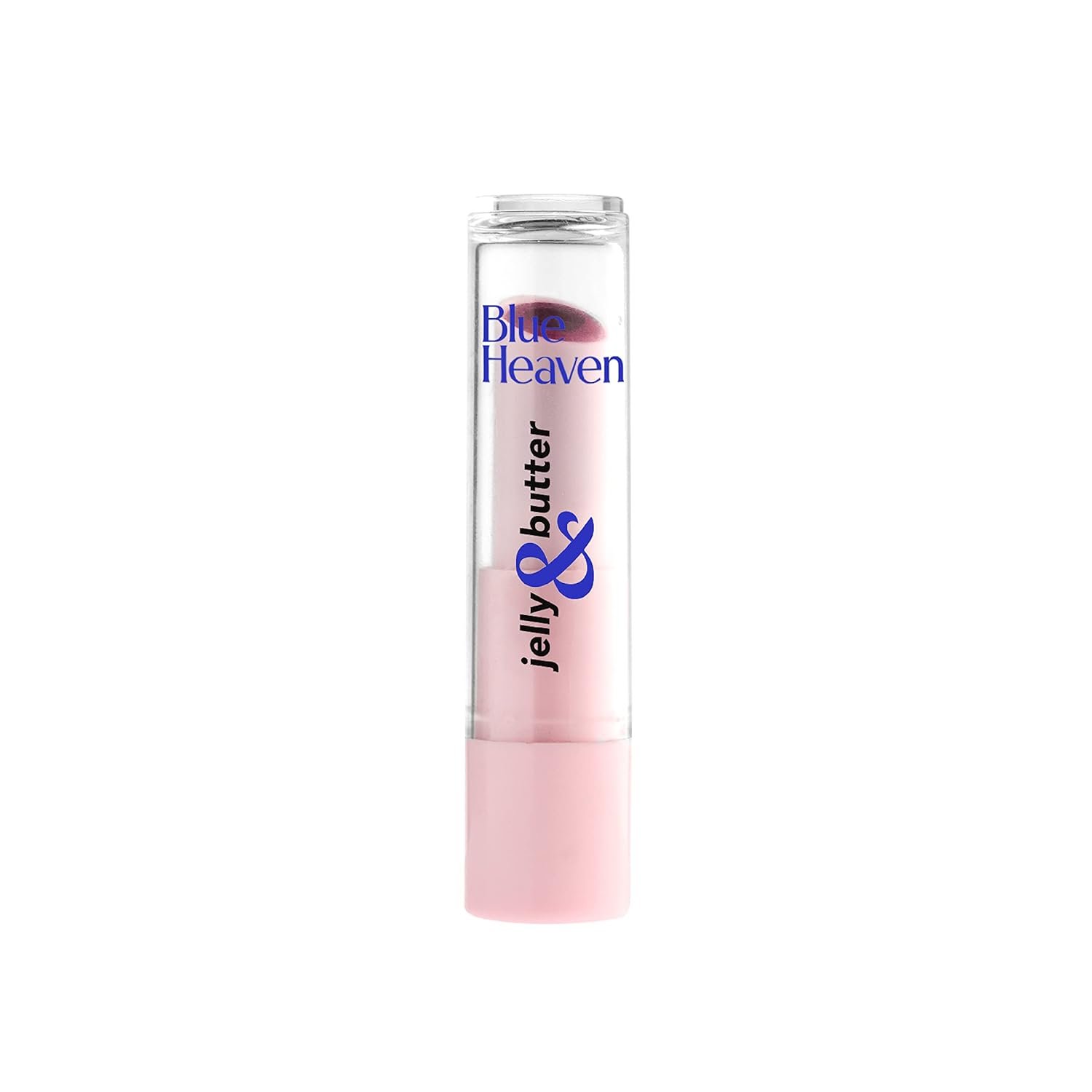 Blue Heaven Jelly & Butter Lip Balm infused with Jojoba Oil, Shea Butter + Vitamin E, smoothens Dry & Chapped Lips, Fades Pigmentation, Soften & Smoothes Plums Lips, Dusty Rose, 3g