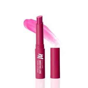 MyGlamm Smoothie Love Tinted Lip Balm – Very Cherry (Dark Pink) | Hydrating, Moisturising Lip Balm with Vitamin E & Hyaluronic Acid (1.5g)