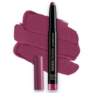 FACESCANADA Ultime Pro Hd Intense Matte Lipstick + Primer – Mulberry Magic (Plum), 1.4G | 9Hr Long Stay | Flawless Hd Matte Finish | Intense Color | Lightweight | Smooth Glide | Primer Infused