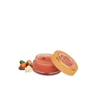 Khadi Essentials Wild Rose Lip Balm With Shea Butter & Vitamin E | SPF 20 | Moisturises, Reduces Pigmentation & Repairs Chapped Dry Lips | For Pigmented & Dry Lips | 5gm